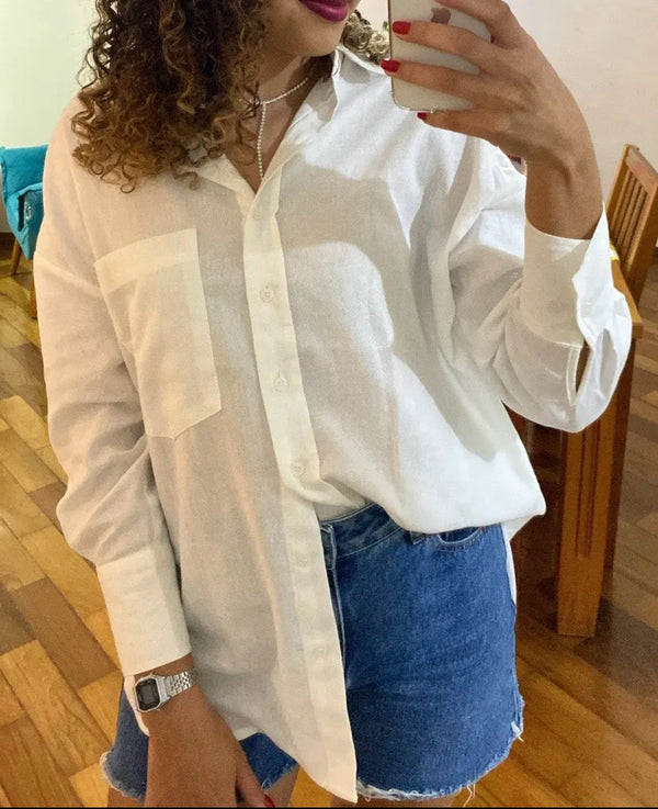 Blusa Linho Zara